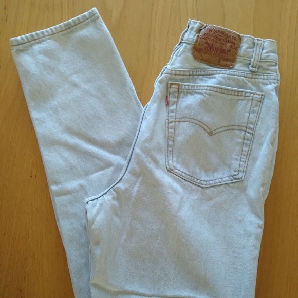 Levi's Denim - Vintage Levi's 501 Preshrunk Denim Jeans Light Blue